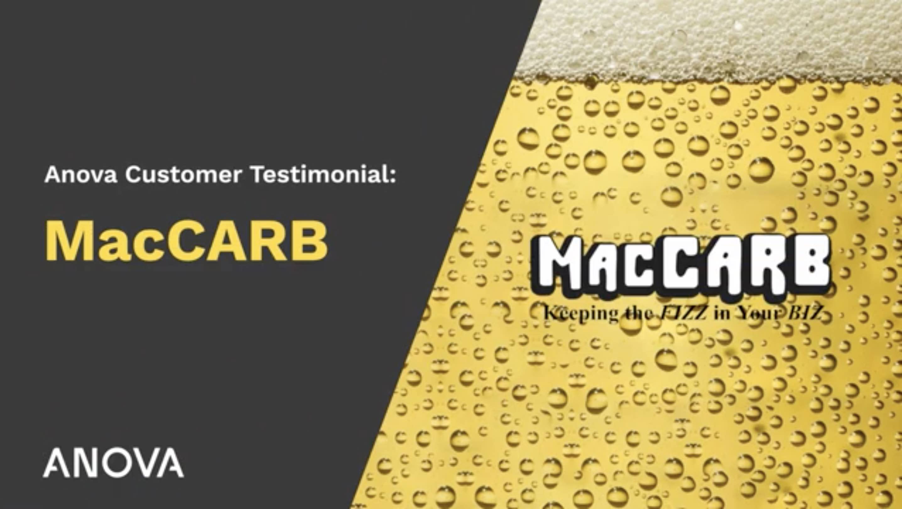 MacCarb Testimonial