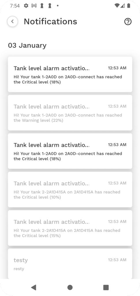 04 Notifications History